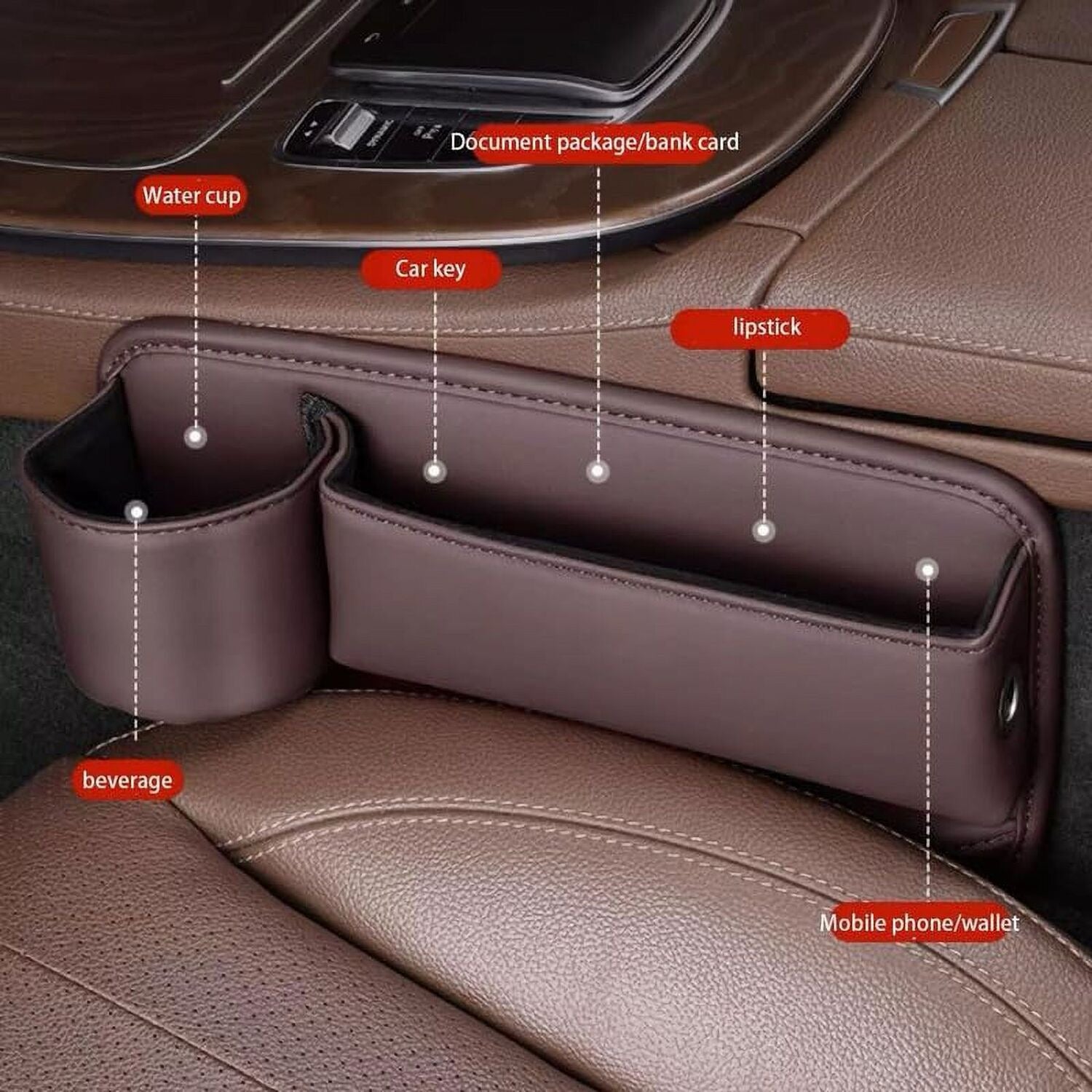 DriveNest™ Seat Gap Organizer